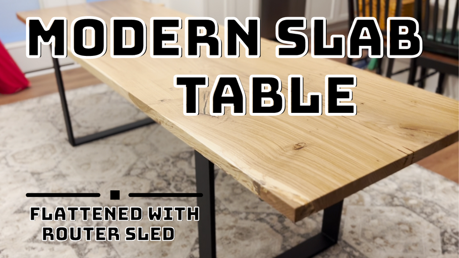 Moder Slab Table || Easy Table Build