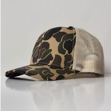 Load image into Gallery viewer, Leather Laser Etched Goin&#39; Fishin&#39; Hat
